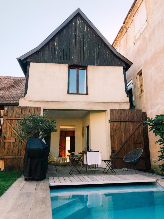 Maison d'hôtes La Rose d'Alsace Rosheim Exterior foto